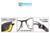 Armazones con dos Clip Adulto - Modelo 8511
