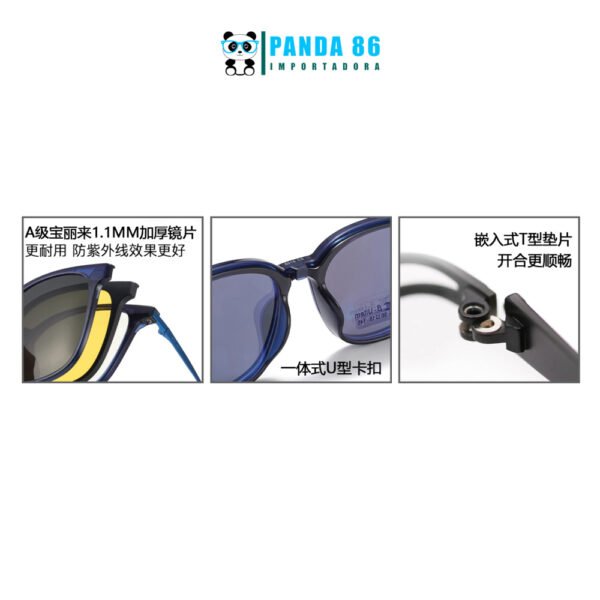 Armazones con dos Clip Adulto - Modelo 8515